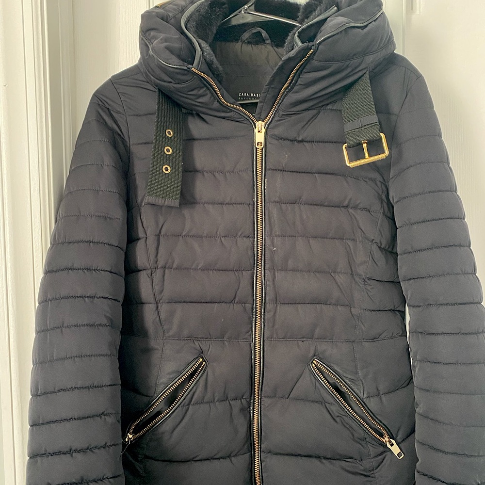 Zara puffer coat